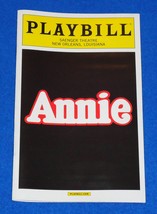 Annie Playbill Musical Harold Gray Strouse Charnin Meehan Tony Award Winner - £7.86 GBP