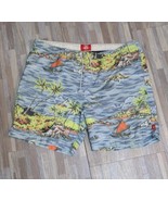 Toes On The Nose Men Board Shorts Size Med Swim Trunks Colorful Hawaiian... - $391.24 MXN