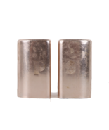 Vintage 60s Mid Century Modern MCM Aluminum Salt Pepper Shaker Set Rose ... - $1,491.82 MXN