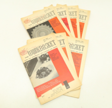 Lot of 7 Vintage The Workbasket Magazine 1958 Needlecrafts - $9.69