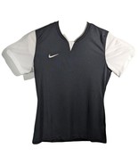 Womens Workout Shirt Soccer Size Medium Black White Nike - $474.03 MXN
