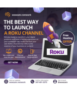 We will create, host,promote  &amp; maintain your own professional  Roku TV ... - $98.99