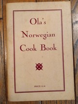 SIGNED! - Ola&#39;s Norwegian Restaurant Cook Book, Lucy Keyser Frolich, 194... - $605.29 MXN