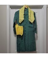 VTG Girl Scout Uniform Dress 1940s Yellow Kerchief / Scarf Girls Juniors... - $1,057.98 MXN