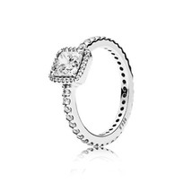 LR PAN Classic Elegant 925 Silver Ring Valentine&#39;s Day Gift For Girlfriend Weddi - £22.43 GBP