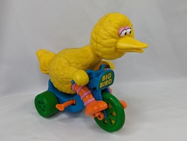 Illco Muppets Big Bird Toy Figure Tricycle Vintage - $7.95