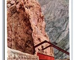 Hanging Bridge Royal Gorge Colorado CO UNP WB Postcard W22 - $3.91