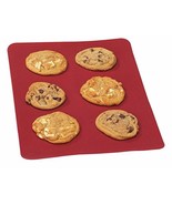 Master Chef Silicone Baking Sheet 38.8 x 27.2 cm Cranberry Red - $110.31 MXN
