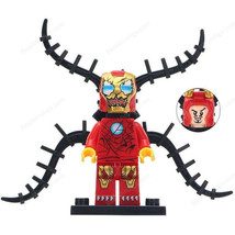 Symbiote Iron Man - Venom Marvel Comics Figure for Custom Minifigure Toys Gift K - £11.15 GBP