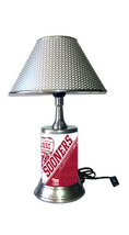 Oklahoma Sooners desk lamp with chrome finish shade - £36.87 GBP