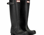 Hunter Ladies&#39; Size 8 Original Tall Matte Rain Boot, Black, New in Box - £70.76 GBP