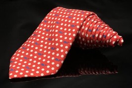 Vineyard Vines Whale Designer Tie Pure Silk - £32.35 GBP