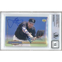 Jack McDowell Chicago White Sox Autographed 1994 Collectors Choice BGS Auto 10 - £103.66 GBP