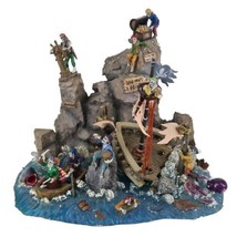 Lemax Spooky Town Dead Man&#39;s Point Pirate Skeleton Halloween 73638 Retired Rare - £86.52 GBP
