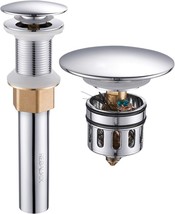 Regalmix Rwf082A Is A Polished Chrome Sink Drain Assembly Without Overflow That - $37.97