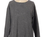 Splendid Women&#39;s Gray Soft Long Sleeve Thermal Tee Size Large - £24.51 GBP