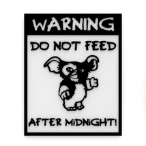 Funny Gremlins Sign | Warning! Do not Feed After Midnight - $10.00