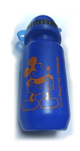 Disney Dark Blue Mickey Silhouette Water Bottle - $22.72