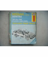 Nissan Sentra,  Haynes Repair Manual, Service Guide 1982-1990. Book - $7.92