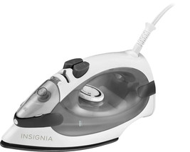 NEW Insignia NS-IR10BK6 10&quot; Steam Iron nonstick anti-drip auto-shutoff - £14.59 GBP