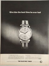 1964 Print Ad Timex Electric Men&#39;s Wrist Watches Uses Energy Cells - $18.79