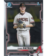 2021 Bowman Chrome Draft #BDC51 Chad Patrick - Diamondbacks Baseball Card {NM-MT - $0.99