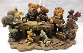 Boyds Bears Bearstone Noah &amp; Co Ark Builders Limited Edition 1996 Boxed - $35.00