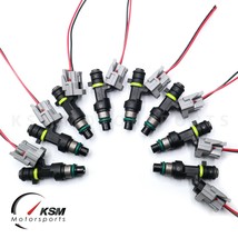 8 x 850cc 81lb Fuel Injectors For 04-10 Infiniti QX56 04-16 Nissan 5.6 V8 VK56 - £212.25 GBP