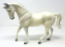 Breyer 1232 Milton White Horse Toy Figure Stallion Big Ben Show Jumping ... - $29.99