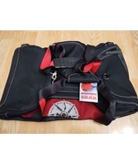 Vintage Marlboro Unlimited Gear Black And Red Duffel Bag With Compass - $39.59