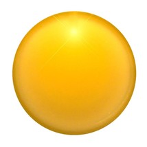 Light Up Round Badge Pin Yellow - $24.23