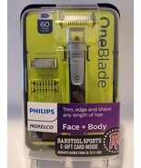 Philips Norelco OneBlade Hybrid Cordless Trimmer &amp; Shaver Face + Body QP... - $54.86 CAD