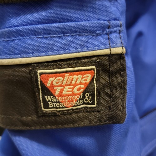 Reima TEC Wpr+Br Warrior Blue Motorsports Jacket w/ Zip-Out Liner Women's Sz XL Item image 13