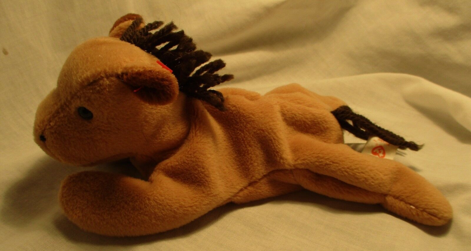 Ty Beanie Baby Derby Yarn Mane PVC Filled NO TAG - $4.94