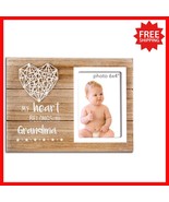 Rustic Wooden Picture Frame - Ideal for New Grandma Pregnancy Announcements - $609.43 MXN