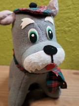 Dakin Dream Pets Vintage Grey Schnauzer Plush Stuffed Animal Toy 4.5”  - £23.36 GBP