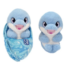 Dolphin Swaddle Babies Plush Toy Keepsake &amp; Baby Sling Carrier. New - £13.63 GBP