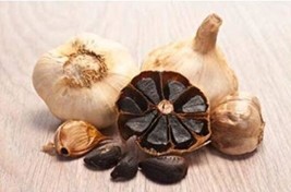 100 Seeds Black Garlic Seeds Organic Heirloom Vegetables Ing Planting Garden Bea - £9.13 GBP