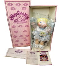 Vintage Cabbage Patch Kids 4882 Applause Porcelain Kellyn Marie Doll Complete - £88.43 GBP