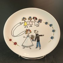 Playful Oval Wedding Plate by Opificio Etico Made in Italy, 1 of 3   OBO - £9.30 GBP