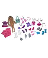 Lot of Mixed Doll Clothes Shoes Accessories Purses Barbie Chelsea Unbranded - £7.82 GBP
