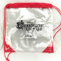 Disney Descendants Plastic Drawstring Bag Rise of Red Vidcon 2024 12x12 Promo - £14.95 GBP