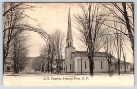 Postcard Painted Post New York/NY M.E. Church View Udb Early 1900&#39;S - £3.93 GBP