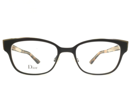 Christian Dior Eyeglasses Frames MONTAIGNE n12 GAS Black Gold Tortoise 50-18-140 - $247.49