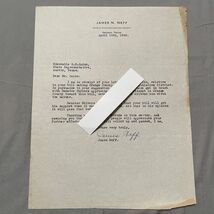Orange County Texas Attorney James N Neff Letter 1935 Political History - €21,69 EUR