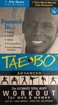 Tae Bo Advanced Ultimate Total Body Workout For Men &amp; Women(Vhs 1998)TESTED-RARE - £12.59 GBP