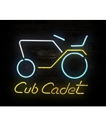 Brand New Cub Cadet Car Auto Beer Bar Neon Light Sign 16&quot;x 15&quot; [High Qua... - £109.34 GBP