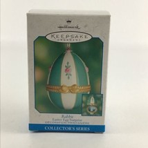 Hallmark Keepsake Ornament Easter Egg Surprise Rabbit Porcelain New Vintage 2000 - £15.75 GBP