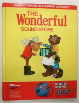 Vintage 1982 Texas Instruments Magic Wand Reader Book The Wonderful Sound Store - $47.00