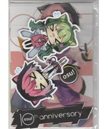 osu! 10th anniversary set (3 postcards, 2 stickers, 1 button) - $29.99